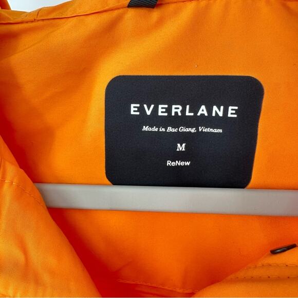 Everlane the Renew anorak jacket in yellow orange Size M - Picture 3 of 15